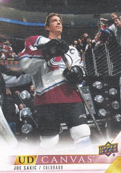 #C248 Joe Sakic - Colorado Avalanche - 2022-23 Upper Deck - UD Canvas Hockey