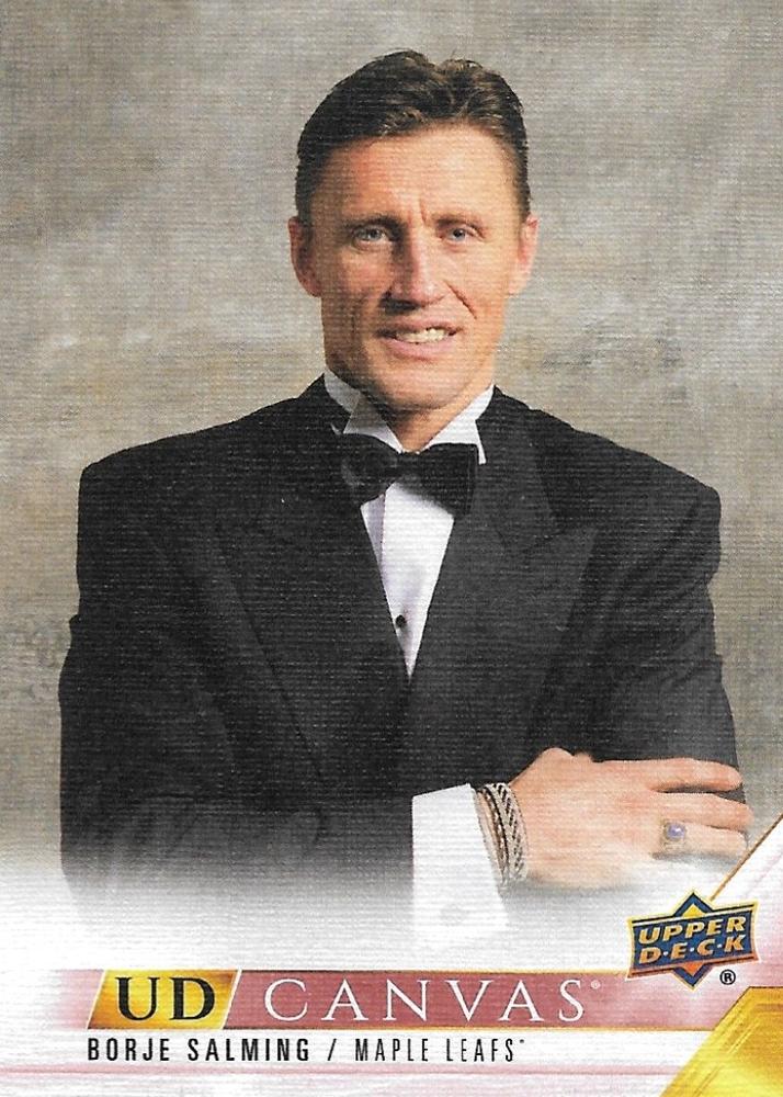 #C249 Borje Salming - Toronto Maple Leafs - 2022-23 Upper Deck - UD Canvas Hockey