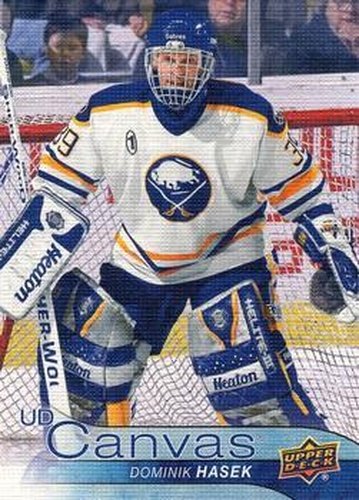 #C249 Dominik Hasek - Buffalo Sabres - 2016-17 Upper Deck - UD Canvas Hockey