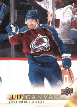#C24 Devon Toews - Colorado Avalanche - 2022-23 Upper Deck - UD Canvas Hockey