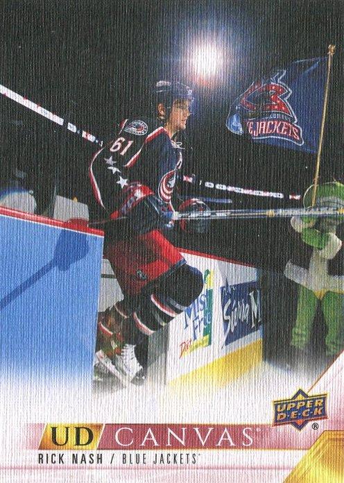 #C252 Rick Nash - Columbus Blue Jackets - 2022-23 Upper Deck - UD Canvas Hockey