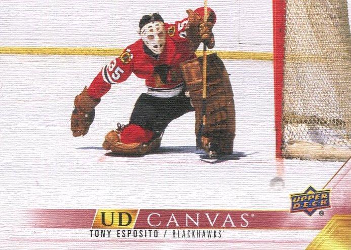 #C255 Tony Esposito - Chicago Blackhawks - 2022-23 Upper Deck - UD Canvas Hockey