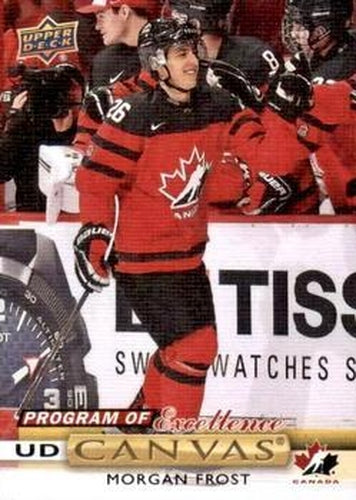 #C262 Morgan Frost - Canada - 2019-20 Upper Deck - UD Canvas Hockey