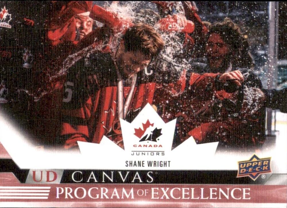 #C265 Shane Wright - Canada - 2022-23 Upper Deck - UD Canvas Hockey