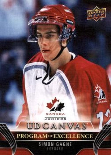 #C267 Simon Gagne - Canada - 2023-24 Upper Deck - UD Canvas Hockey