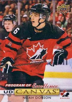 #C267 Noah Dobson - Canada - 2019-20 Upper Deck - UD Canvas Hockey