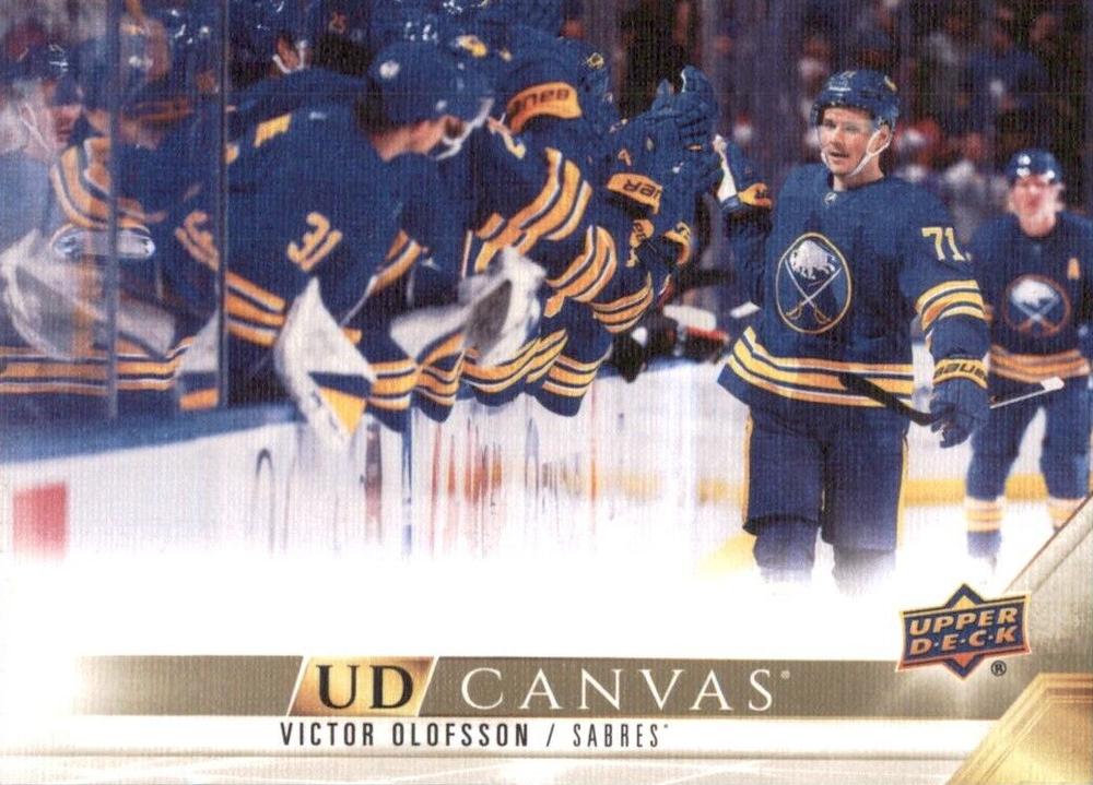#C282 Victor Olofsson - Buffalo Sabres - 2022-23 Upper Deck - UD Canvas Hockey