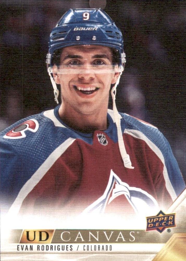 #C289 Evan Rodrigues - Colorado Avalanche - 2022-23 Upper Deck - UD Canvas Hockey
