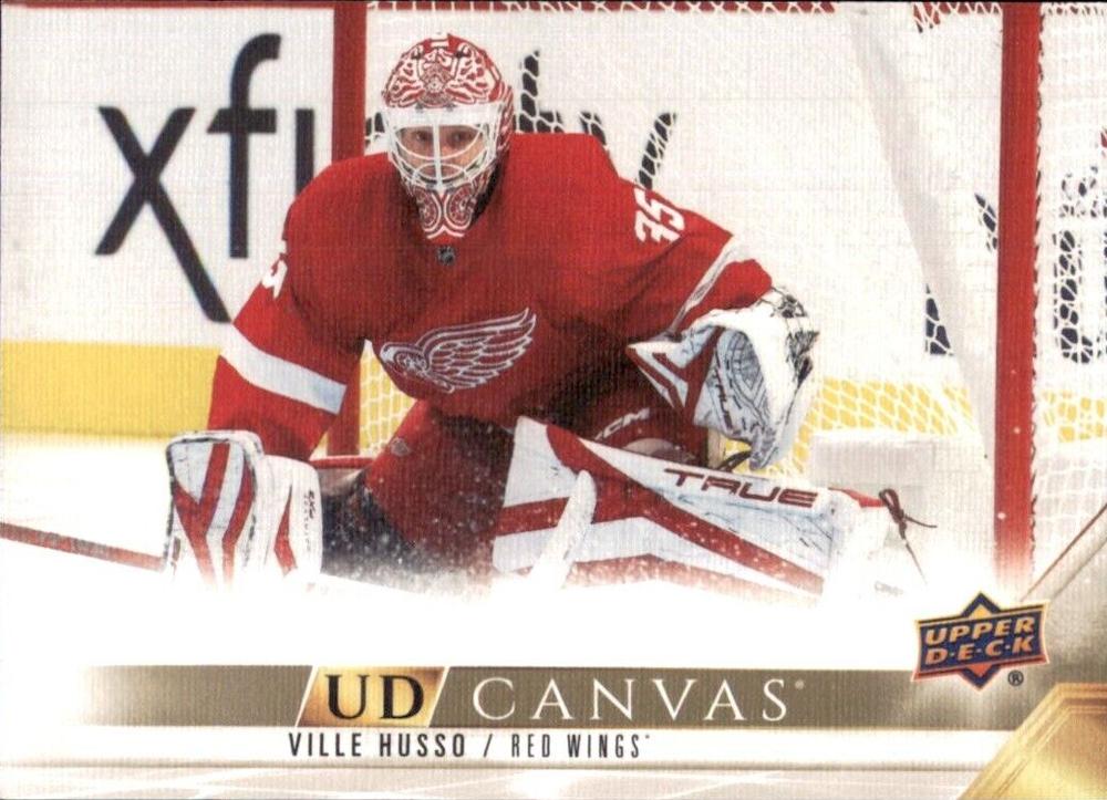 #C295 Ville Husso - Detroit Red Wings - 2022-23 Upper Deck - UD Canvas Hockey