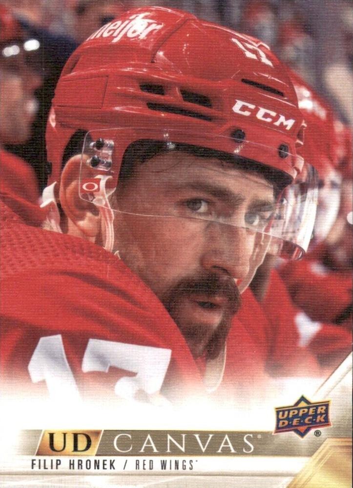 #C296 Filip Hronek - Detroit Red Wings - 2022-23 Upper Deck - UD Canvas Hockey