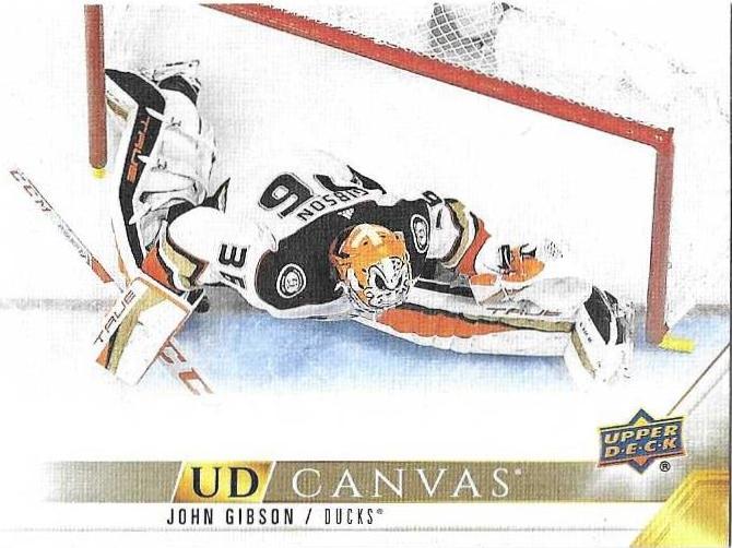 #C2 John Gibson - Anaheim Ducks - 2022-23 Upper Deck - UD Canvas Hockey