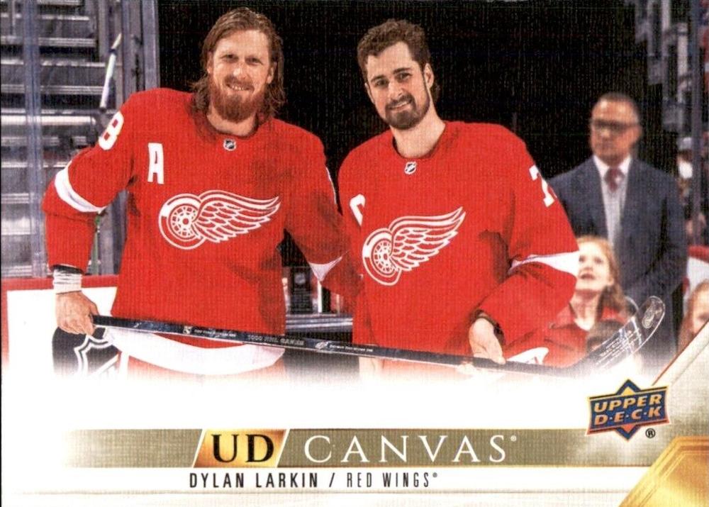 #C30 Dylan Larkin - Detroit Red Wings - 2022-23 Upper Deck - UD Canvas Hockey