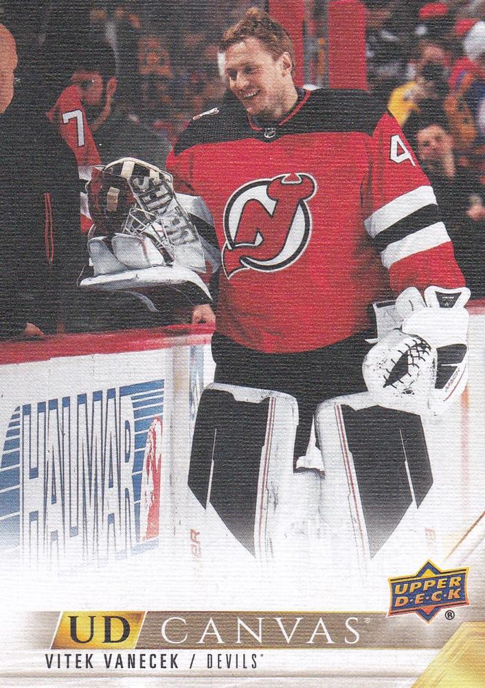 #C315 Vitek Vanecek - New Jersey Devils - 2022-23 Upper Deck - UD Canvas Hockey