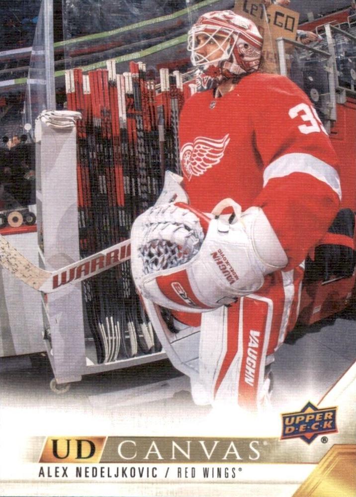 #C31 Alex Nedeljkovic - Detroit Red Wings - 2022-23 Upper Deck - UD Canvas Hockey