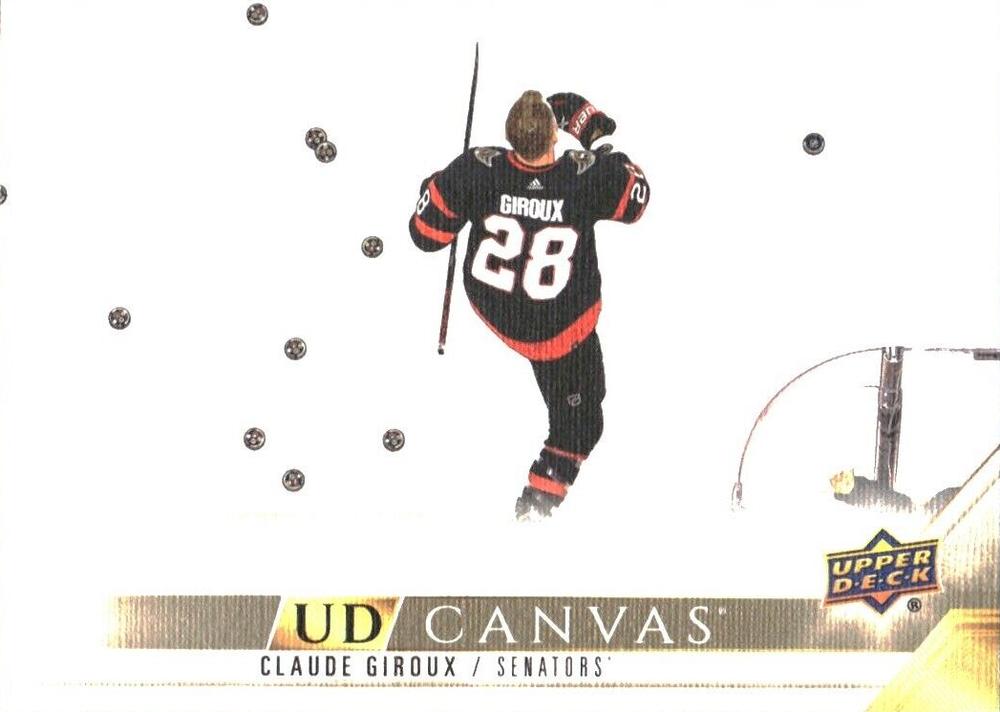 #C322 Claude Giroux - Ottawa Senators - 2022-23 Upper Deck - UD Canvas Hockey