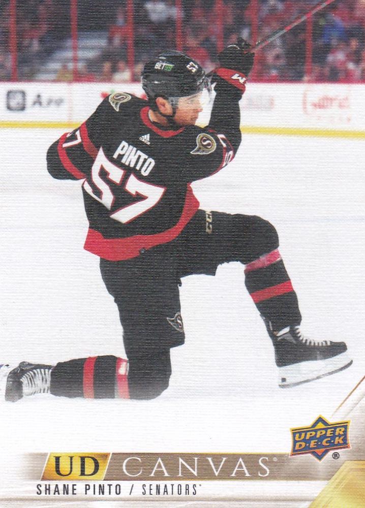 #C323 Shane Pinto - Ottawa Senators - 2022-23 Upper Deck - UD Canvas Hockey