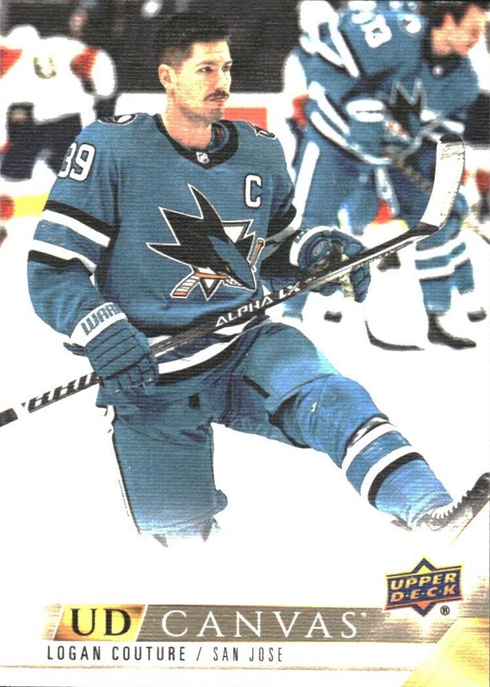 #C332 Logan Couture - San Jose Sharks - 2022-23 Upper Deck - UD Canvas Hockey