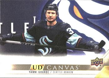 #C337 Yanni Gourde - Seattle Kraken - 2022-23 Upper Deck - UD Canvas Hockey