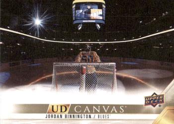 #C340 Jordan Binnington - St. Louis Blues - 2022-23 Upper Deck - UD Canvas Hockey