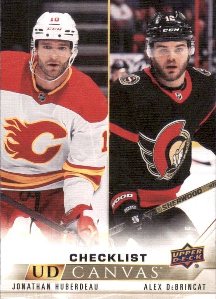 #C360 Jonathan Huberdeau / Alex DeBrincat - Calgary Flames / Ottawa Senators - 2022-23 Upper Deck - UD Canvas Hockey