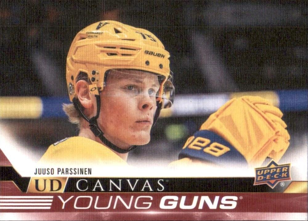 #C366 Juuso Parssinen - Nashville Predators - 2022-23 Upper Deck - UD Canvas Hockey