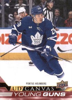 #C369 Pontus Holmberg - Toronto Maple Leafs - 2022-23 Upper Deck - UD Canvas Hockey