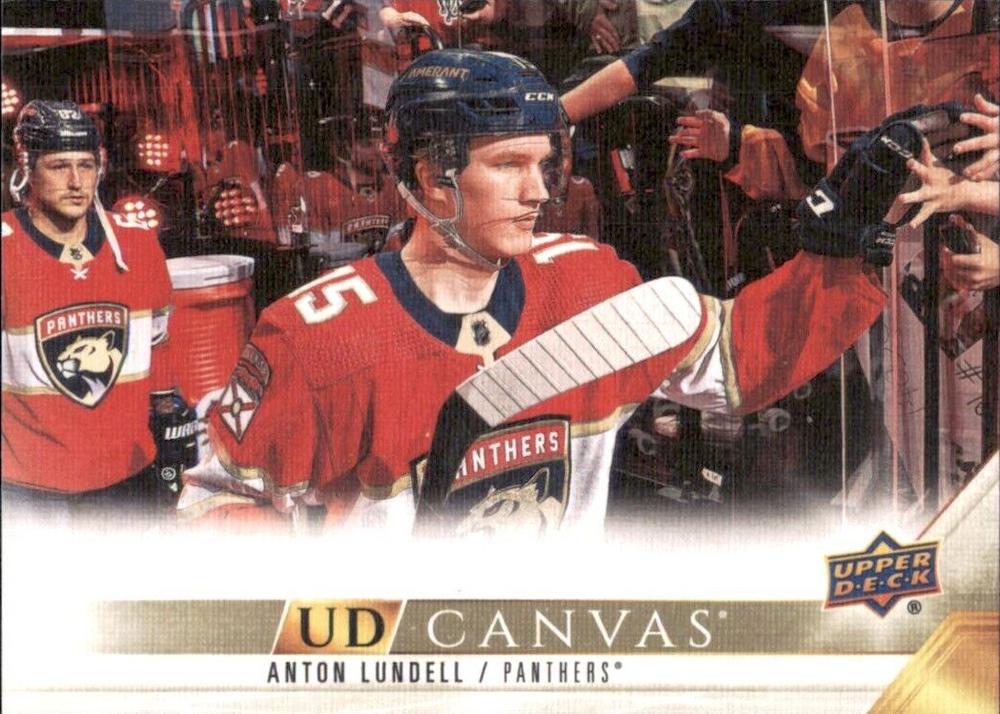 #C36 Anton Lundell - Florida Panthers - 2022-23 Upper Deck - UD Canvas Hockey