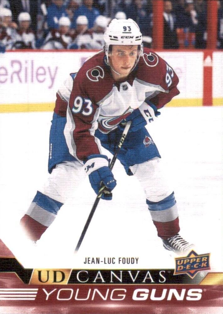 #C376 Jean-Luc Foudy - Colorado Avalanche - 2022-23 Upper Deck - UD Canvas Hockey