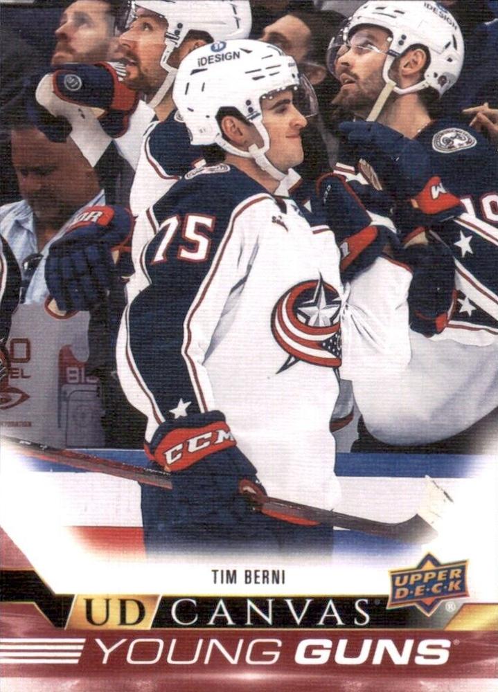 #C380 Tim Berni - Columbus Blue Jackets - 2022-23 Upper Deck - UD Canvas Hockey