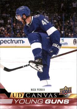 #C384 Nick Perbix - Tampa Bay Lightning - 2022-23 Upper Deck - UD Canvas Hockey