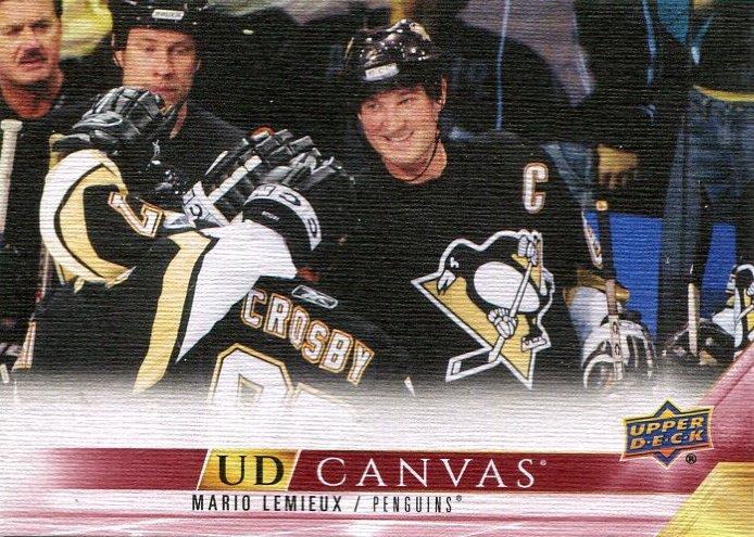 #C399 Mario Lemieux - Pittsburgh Penguins - 2022-23 Upper Deck - UD Canvas Hockey