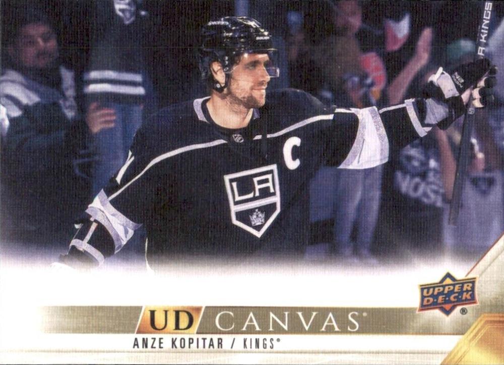 #C40 Anze Kopitar - Los Angeles Kings - 2022-23 Upper Deck - UD Canvas Hockey