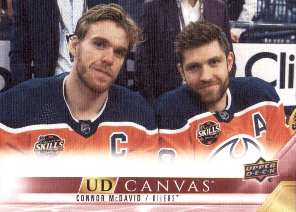 #C420 Connor McDavid - Edmonton Oilers - 2022-23 Upper Deck - UD Canvas Hockey