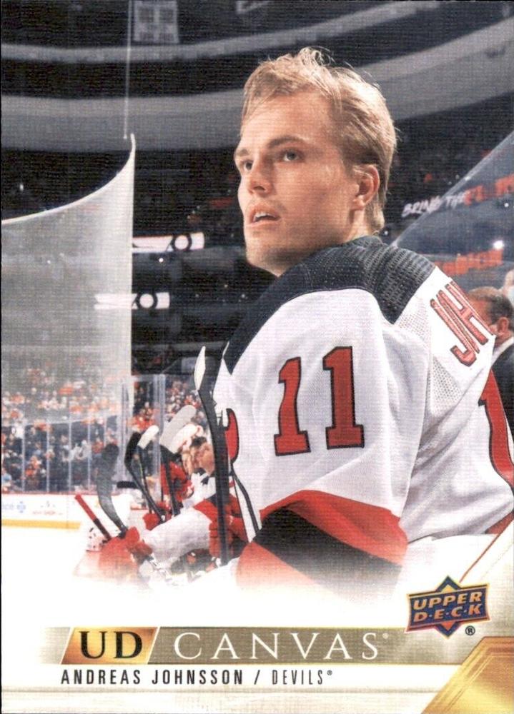 #C50 Andreas Johnsson - New Jersey Devils - 2022-23 Upper Deck - UD Canvas Hockey