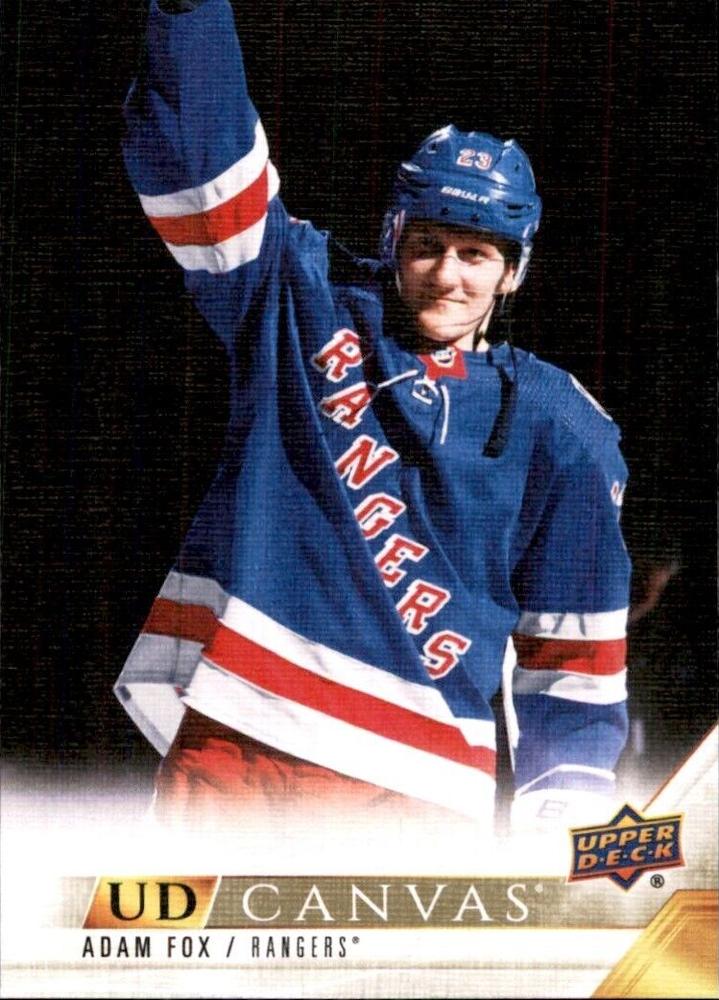 #C53 Adam Fox - New York Rangers - 2022-23 Upper Deck - UD Canvas Hockey