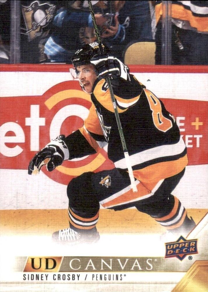 #C59 Sidney Crosby - Pittsburgh Penguins - 2022-23 Upper Deck - UD Canvas Hockey