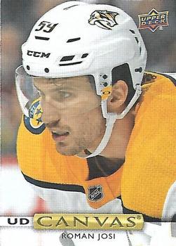 #C62 Roman Josi - Nashville Predators - 2019-20 Upper Deck - UD Canvas Hockey
