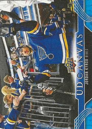 #C69 Jordan Kyrou - St. Louis Blues - 2023-24 Upper Deck - UD Canvas Hockey
