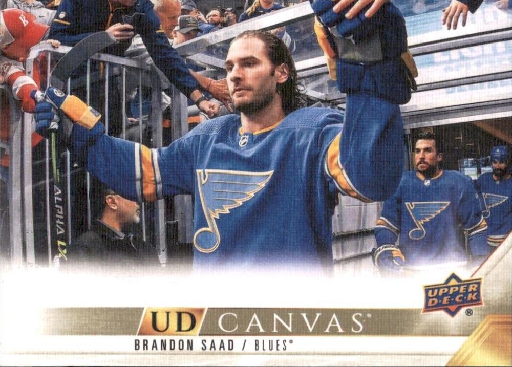 #C70 Brandon Saad - St. Louis Blues - 2022-23 Upper Deck - UD Canvas Hockey