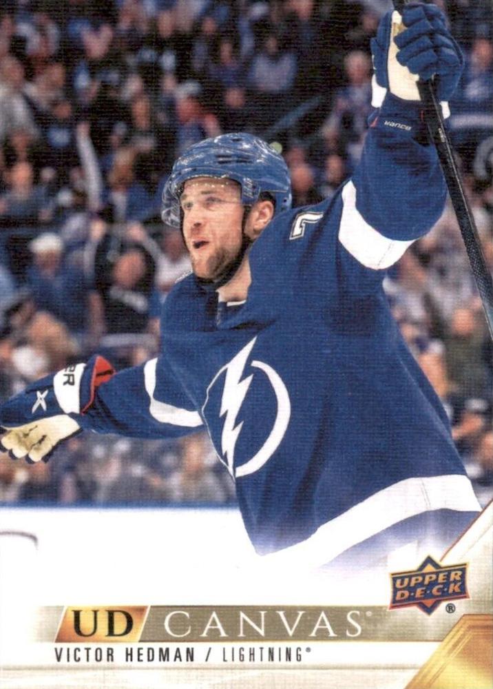 #C72 Victor Hedman - Tampa Bay Lightning - 2022-23 Upper Deck - UD Canvas Hockey