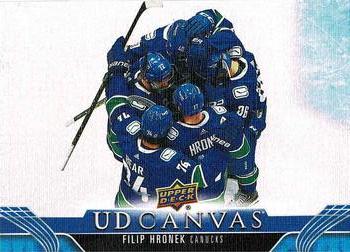#C81 Filip Hronek - Vancouver Canucks - 2023-24 Upper Deck - UD Canvas Hockey
