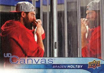 #C83 Braden Holtby - Washington Capitals - 2016-17 Upper Deck - UD Canvas Hockey