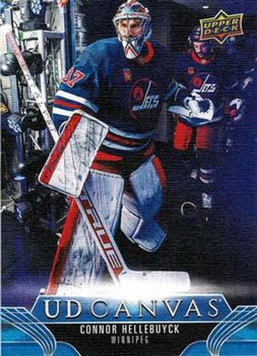 #C89 Connor Hellebuyck - Winnipeg Jets - 2023-24 Upper Deck - UD Canvas Hockey