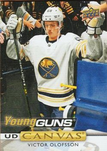 #C93 Victor Olofsson - Buffalo Sabres - 2019-20 Upper Deck - UD Canvas Hockey