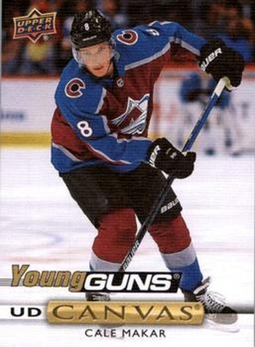 #C94 Cale Makar - Colorado Avalanche - 2019-20 Upper Deck - UD Canvas Hockey