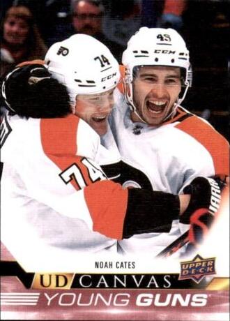 #C95 Noah Cates - Philadelphia Flyers - 2022-23 Upper Deck - UD Canvas Hockey