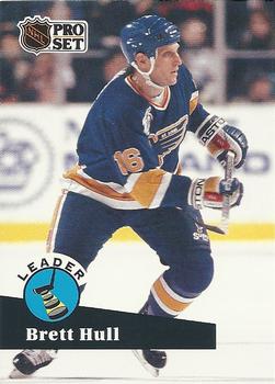 #CC6 Brett Hull - St. Louis Blues - 1991-92 Pro Set - Collectibles Hockey