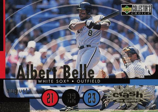 #CG11b Albert Belle - Chicago White Sox - 1998 Collector's Choice - You Crash the Game Baseball