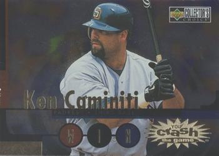 #CG16 Ken Caminiti - San Diego Padres - 1998 Collector's Choice - You Crash the Game Exchange Baseball