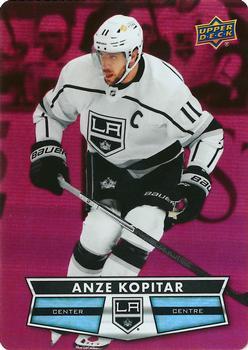 #DC-17 Anze Kopitar - Los Angeles Kings - 2021-22 Upper Deck Tim Hortons - Red Die Cut Hockey